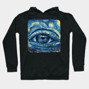 Illuminati Eye Van Gogh Style Hoodie